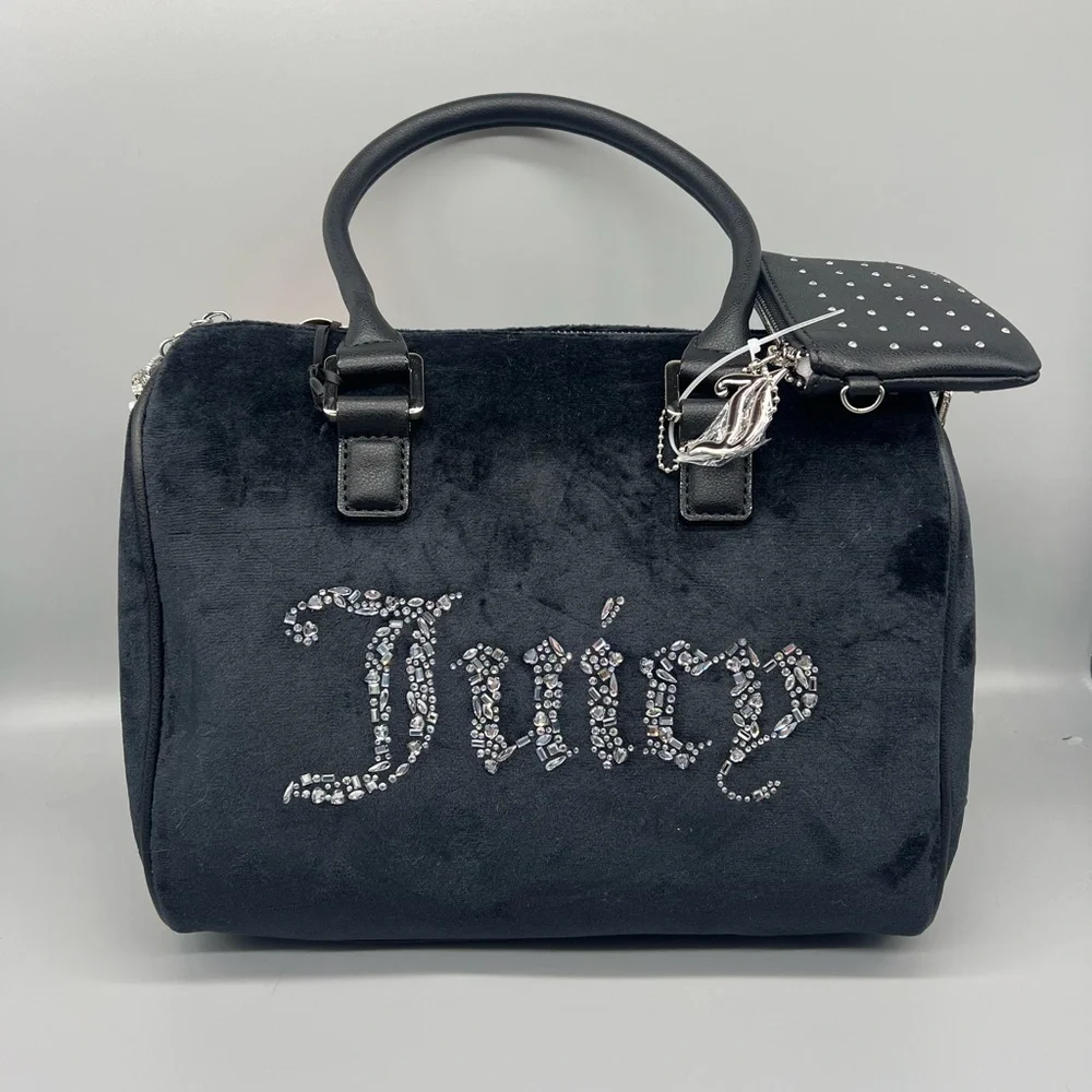 Juicy couture all that glitters satchel purse